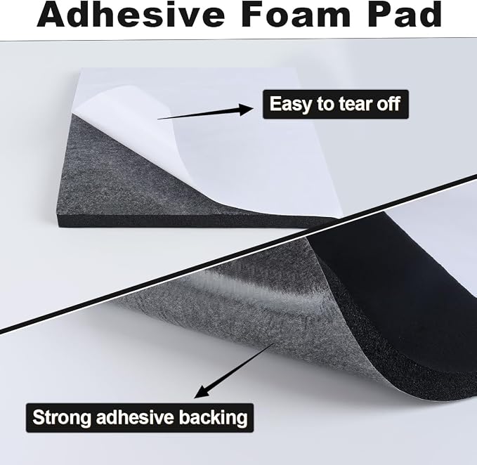 Storystore 8 Pcs 1/2" Thick Foam Padding Sheets