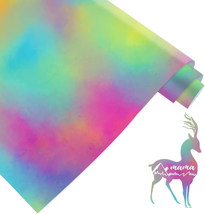 HTVRONT Tie Dye HTV Heat Transfer Vinyl Rolls