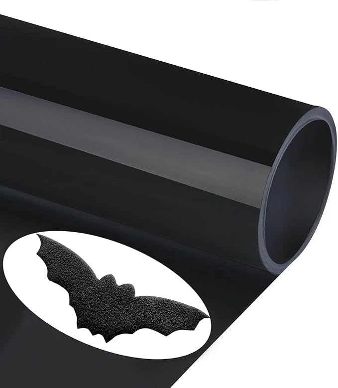 TransWonder Black Puff-Vinyl-Heat-Transfer