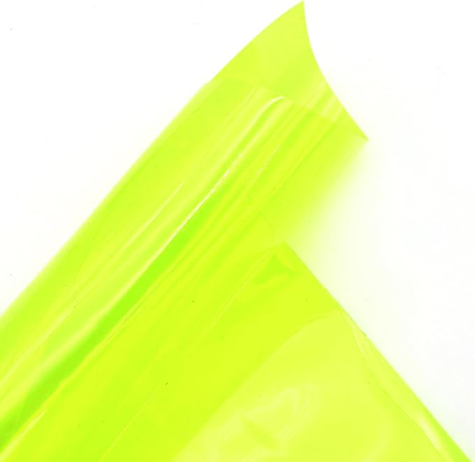 David accessories Transparent PVC Holographic Vinyl Sheets 1 Roll 11.8''x47''