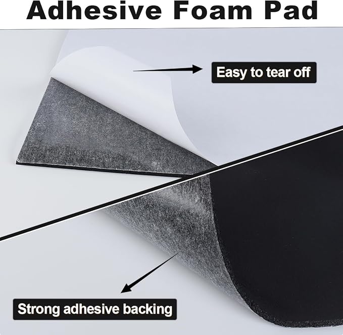 Storystore 8 Pcs 1/8" Thick Foam Padding Sheets