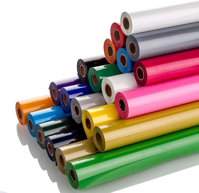 Guangyintong 12" x 12ft Heat Transfer Vinyl Rolls