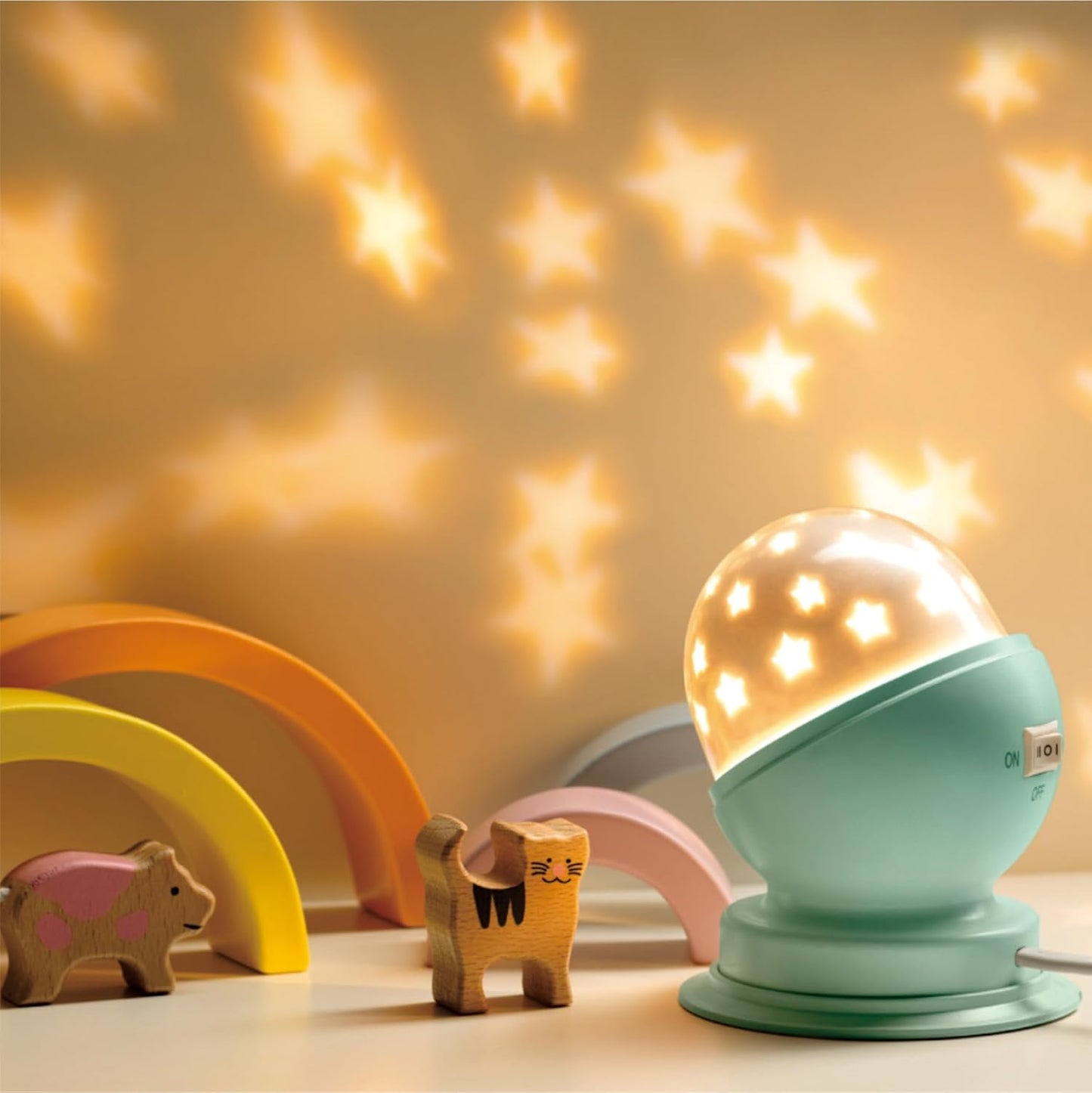 Star Night Light for Kids Girls Night Light Starry Night Light Projector Plug in with Timer,1 Pack,3000K,Green
