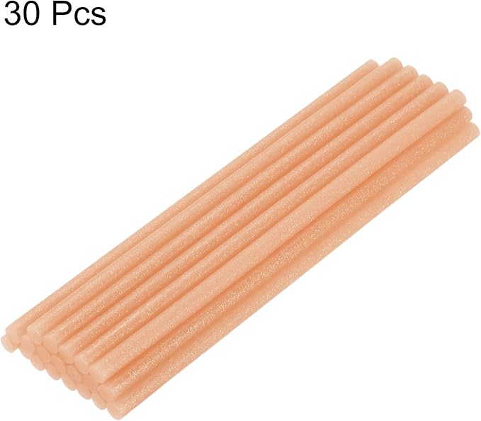uxcell 30pcs Mini Hot Glue Gun Sticks 4-inch x 0.27-inch High Sticky Small Hot