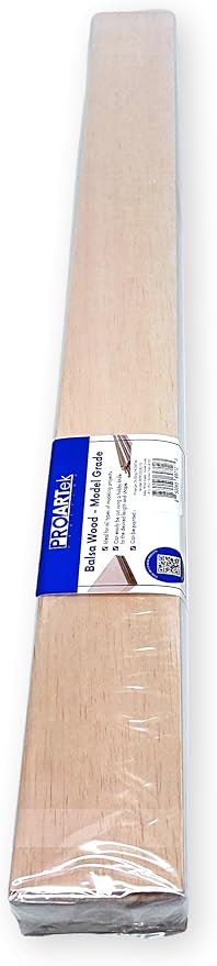Proartek PK00039 Model BWH002X010 Pack of 10 Balsa Wood Sheets, and