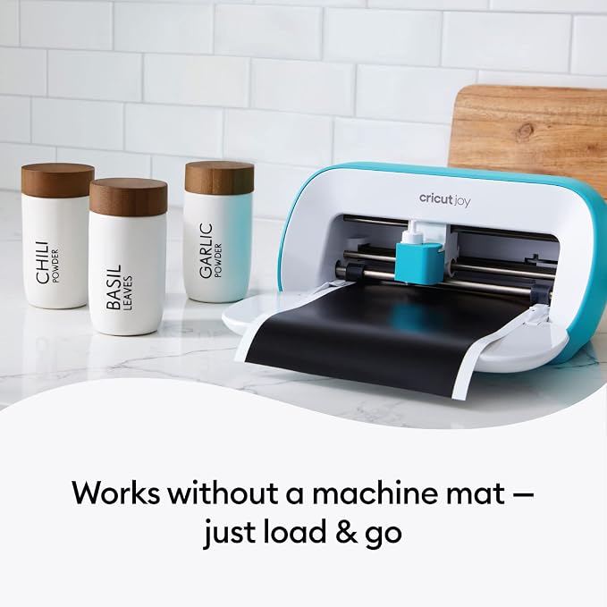 Cricut Joy Smart Permanent Vinyl, Aqua - 4ft Roll