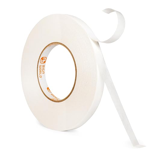 Best 1/2" MAX Strength Thin Permanent Double-Sided Tape