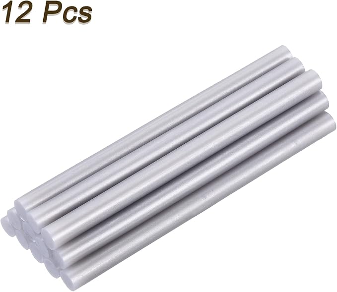 uxcell 12pcs Mini Hot Glue Sticks