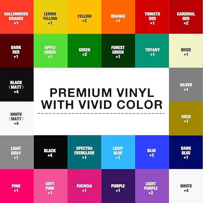 HTVRONT Permanent Adhesive Vinyl