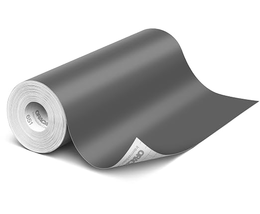 ORACAL 651 Matte Dark Grey Vinyl Durable Roll Easy to Weed Permanent Adhesive