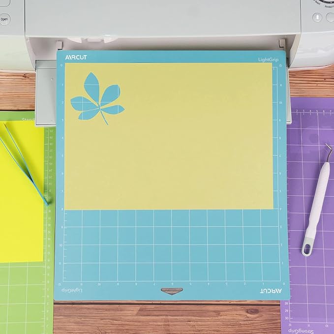 AIRCUT Cutting Mat for Cricut Maker and Explore Series, Variety Sticky Cutting