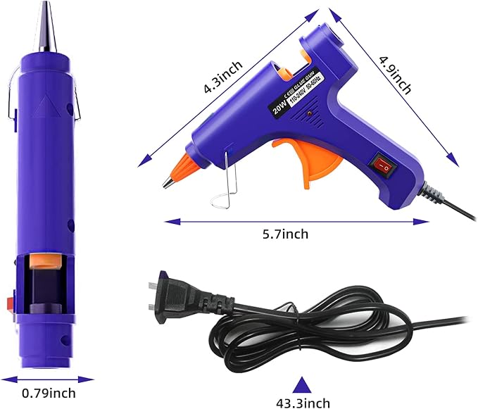 Hot Glue Gun Kit: Mini Hot Glue Guns Kit