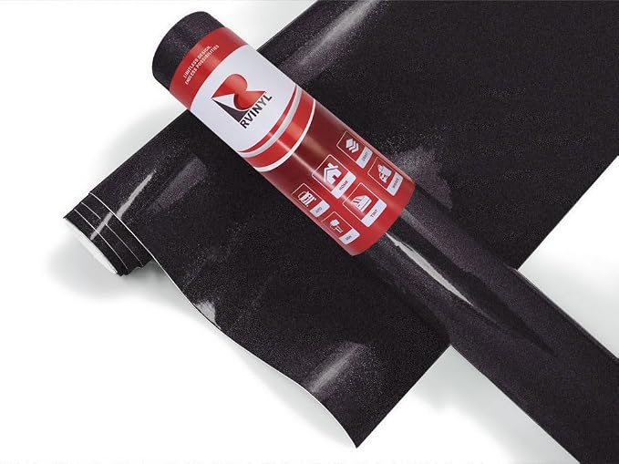 ORACAL 951 Black Metallic Gloss Permanent Adhesive Vinyl Roll
