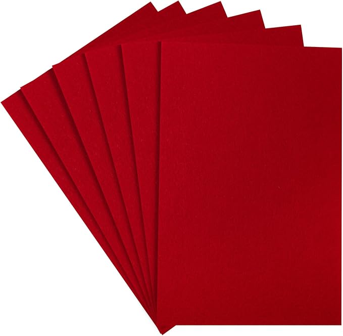 HaoFeiJH redFelt Fabric Sheets