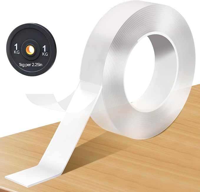 Yeefeoch Double Sided Tape Heavy Duty, mounting Picture Hanging Adhesive Strips