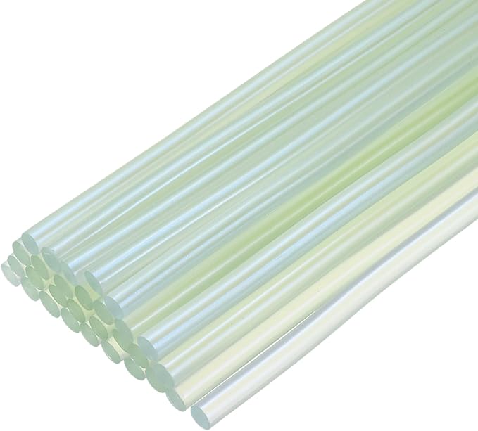 uxcell 30pcs 7mm x 200mm Mini Hot Glue Sticks