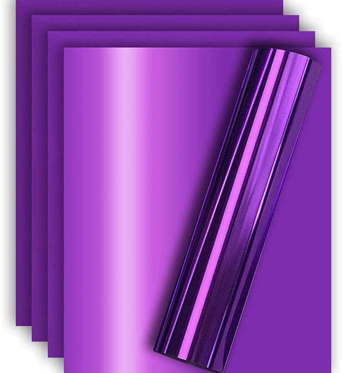 Purple HTV Vinyl Foil Heat Transfer Vinyl