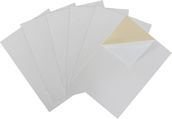 Bernese 6PCS Self Adhesive Felt Sheet, Felt Sheets