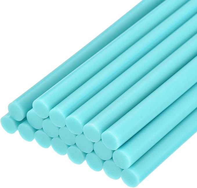 uxcell 20pcs Hot Glue Sticks for Glue Gun 7mm/0.27-inch x 8-inch Mini Hot Melt
