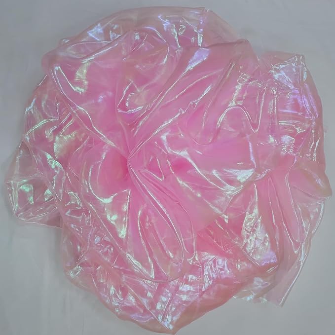 Light Pink Iridescent Organza Fabric