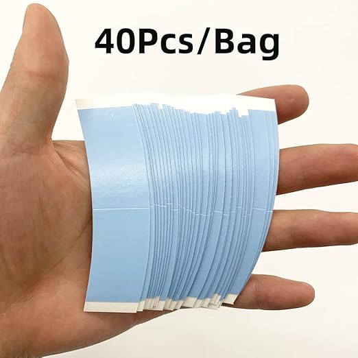 Eumos 40pcs Double Sided Wig Tape Waterproof Lace Front Tape