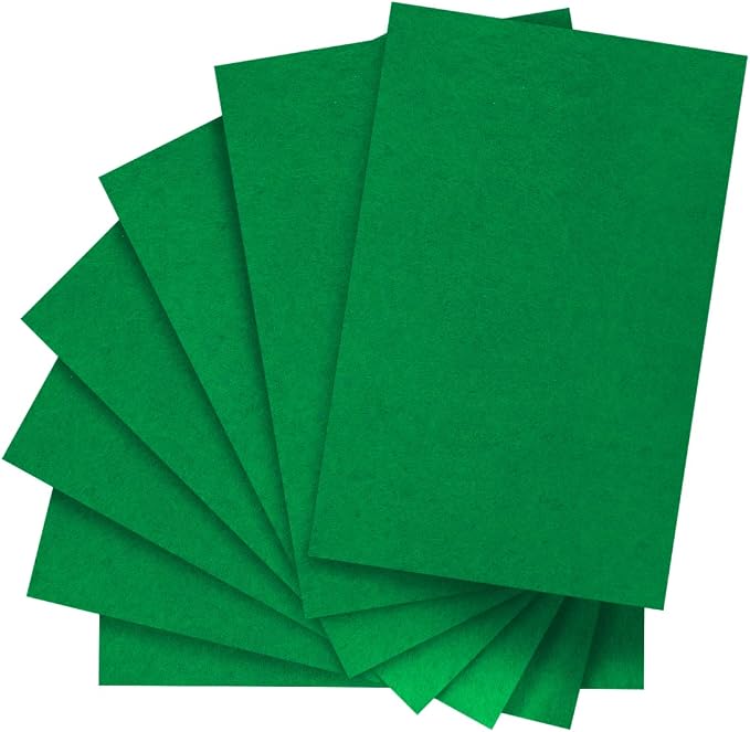 IOOLEEM Green Felt Sheets