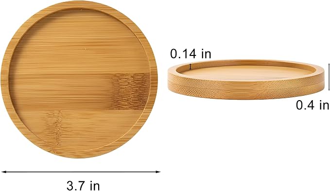 Bamboo Coasters for Crafts, DIY resin projects, classroom crafts, group