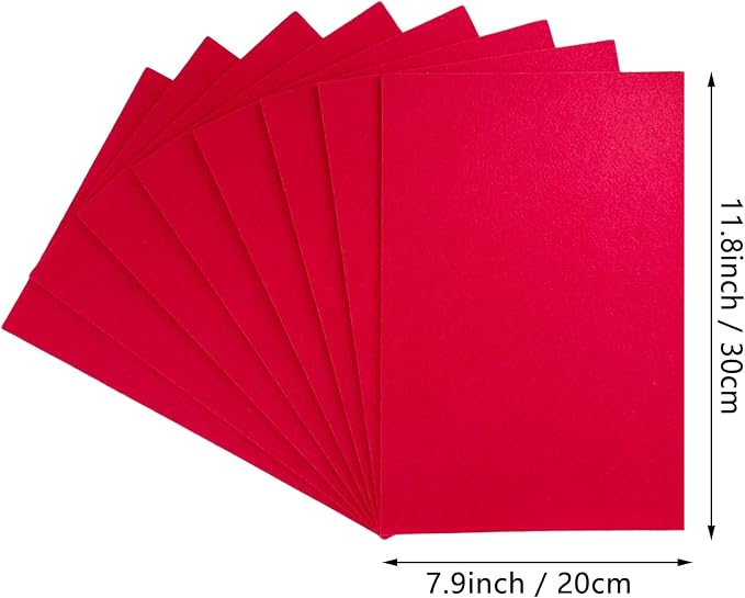 Jtnohx Stiff Felt, 2mm Thick Felt Sheets