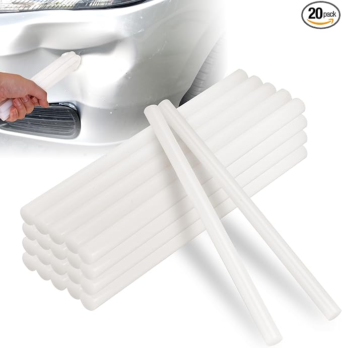 20 Pcs Paintless Dent Repair Glue Sticks Hot Glue Sticks, Premium-Quality