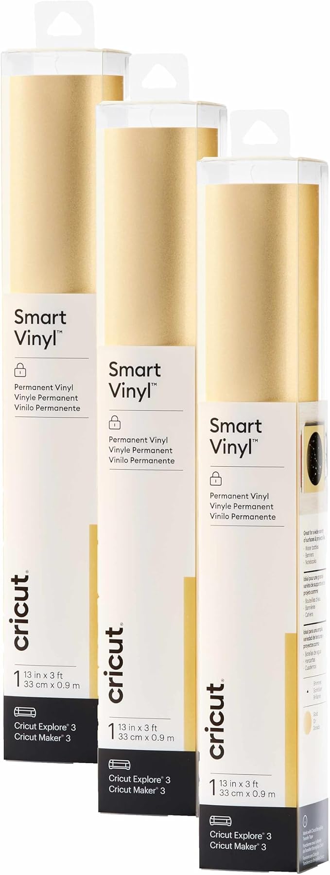 Cricut Smart Permanent Vinyl Shimmer Gold