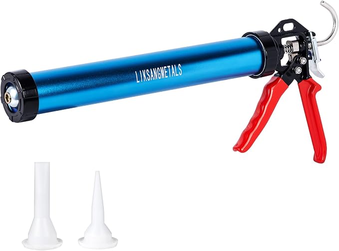 Three bearing energy-saving blue aluminum tube universal sausage glue gun