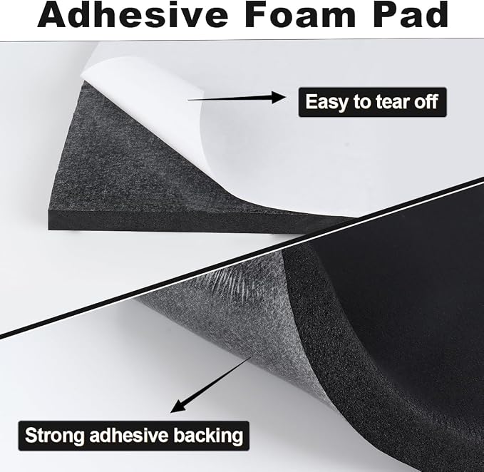 Storystore 4 Pcs 3/4" Thick Foam Padding Sheets