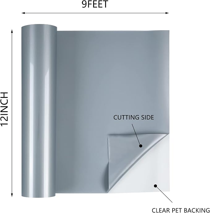 HTVVETUR HTV Vinyl Rolls Heat Transfer Vinyl
