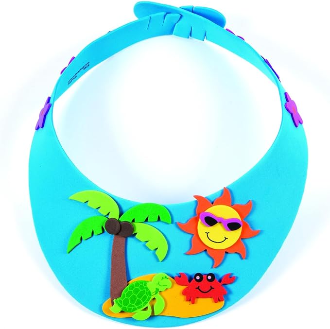 Fun Express Tropical Foam Visor Craft Kit