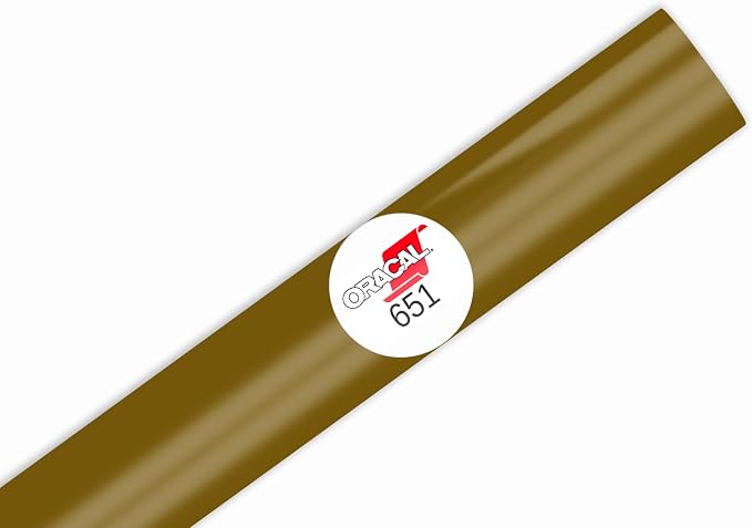 ORACAL 651 Glossy Permanent Vinyl 12 Inch x 15 Feet