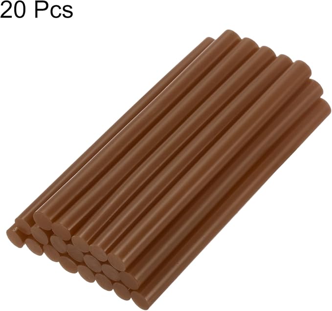 uxcell 20pcs Hot Glue Sticks for Glue Gun 11mm/0.43-inch x 4-inch Mini Hot Melt