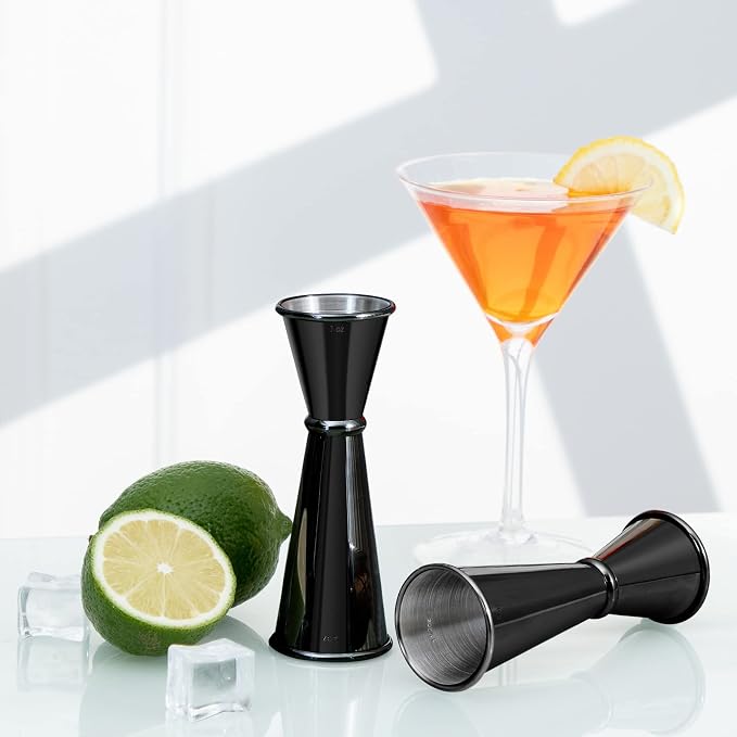 Jigger for Bartending, Briout Double Cocktail Jigger Japanese Premium 304 Food