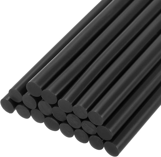 uxcell 20pcs Hot Glue Sticks for Glue Gun 7mm/0.27-inch x 8-inch Mini Hot Melt