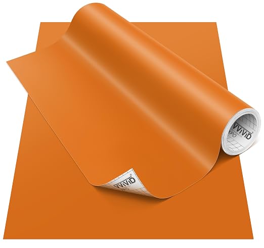 VViViD DECO65 Matte Pastel Nut Brown Permanent Adhesive Craft Vinyl