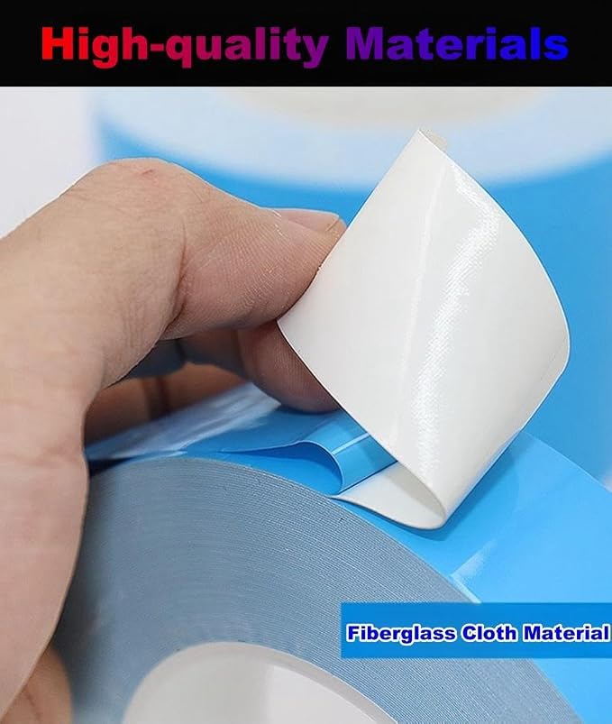 Thermal Tape 0.5 inch x 66Feet Heat Transfer Double Sided Tape