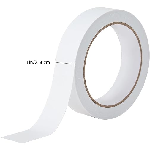 1" 2 Rolls Double Sided Adhesive Sticky Tape