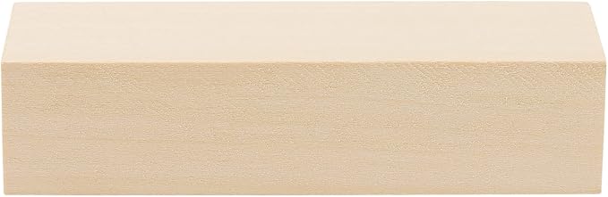 JOIKIT 30 Pack 4 x 1 x 1 Inches Basswood Carving Blocks, Unfinished Soft Wood