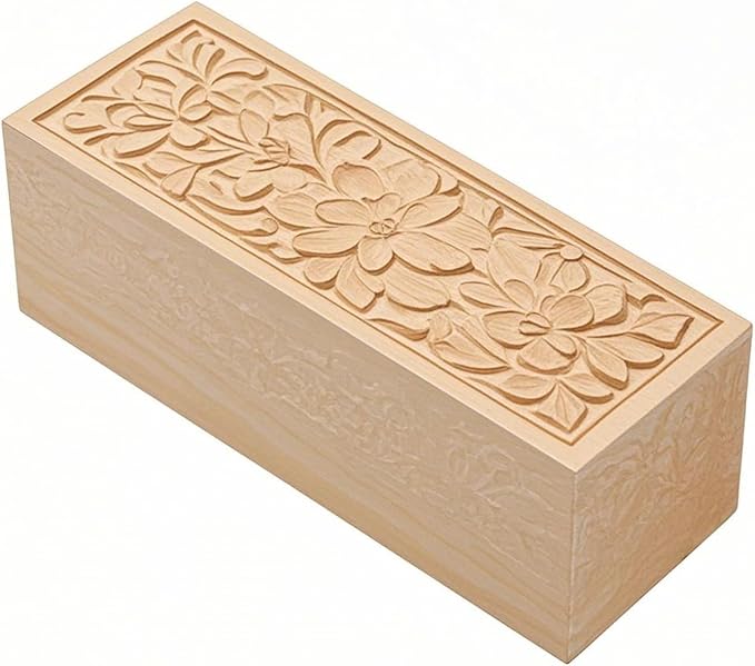 JOIKIT 10 Pack 6 x 2 x 2 Inches Basswood Carving Blocks, Unfinished Soft Wood