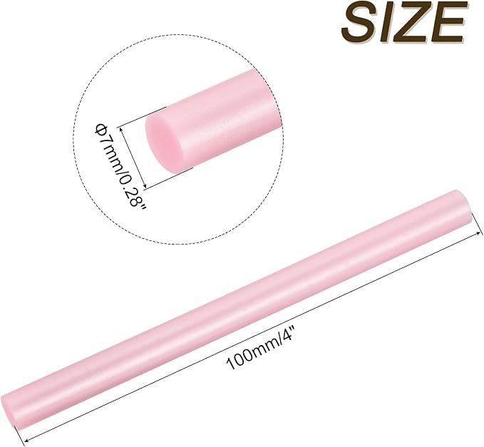 uxcell 12pcs Mini Hot Glue Sticks