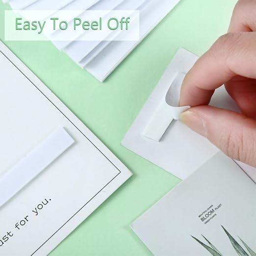 Outus 12 Sheets Self Adhesive Foam Sheets Craft 6 x 4 Inch White Double Sided