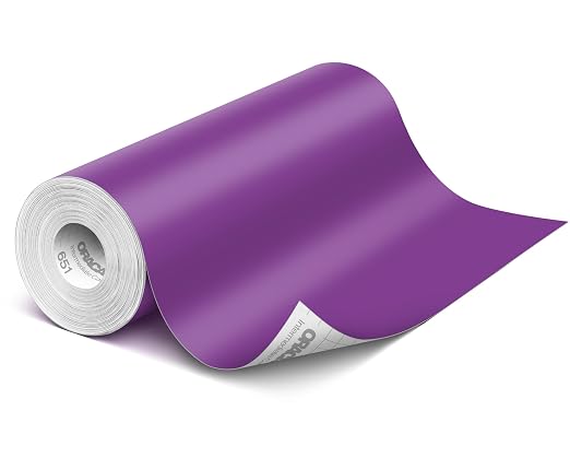 ORACAL 651 Matte Violet Vinyl Durable Roll Easy to Weed Permanent Adhesive