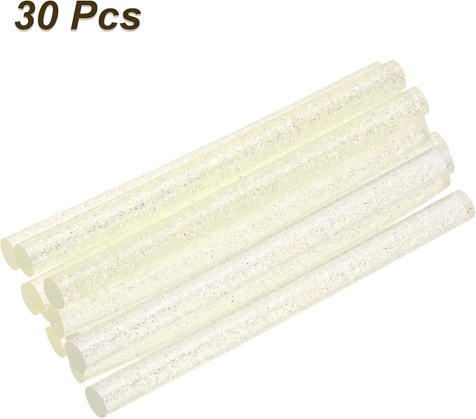uxcell 30pcs Mini Hot Glue Sticks
