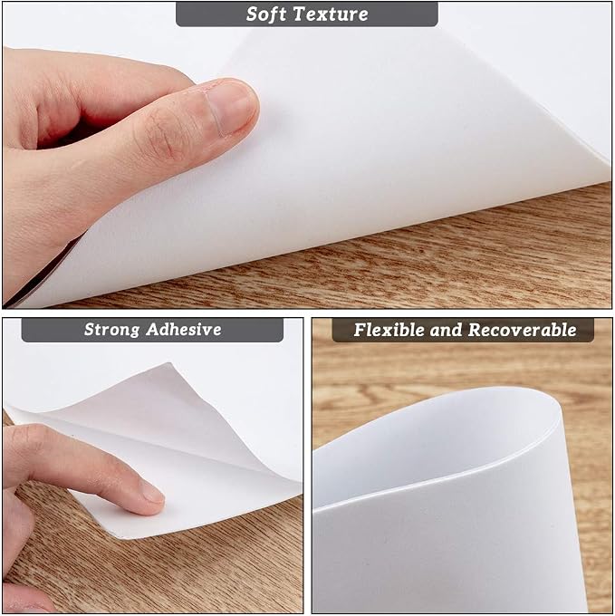 BENECREAT 10PCS 1mm Thick Adhesive Foam Sheet 8.3x11.8 Insulation Foam