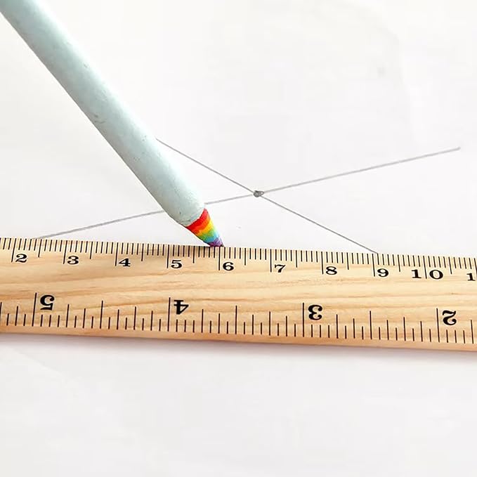 3 Pack Wooden Ruler Wood Ruler Measuring Tool | Wood Ruler