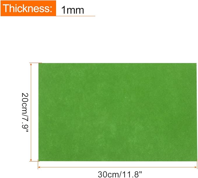 MECCANIXITY Adhesive Felt Sheets, Felt Fabric Crafts Back Adhesive Felt Sheets